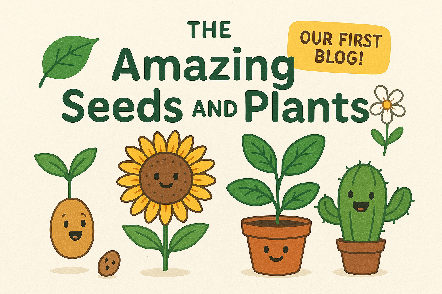 Welcome to The Amazing Seeds and Plants Blog