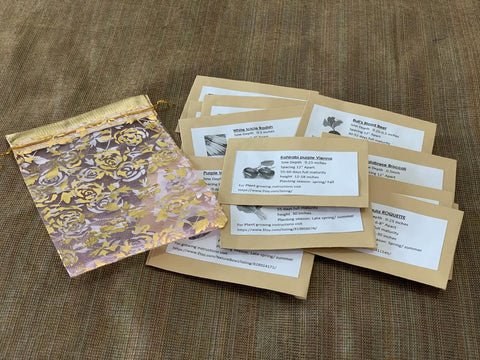 1500+ Seed Pack with Gift Options .Organic,NonGMO,Heirloom and Open Pollinated.